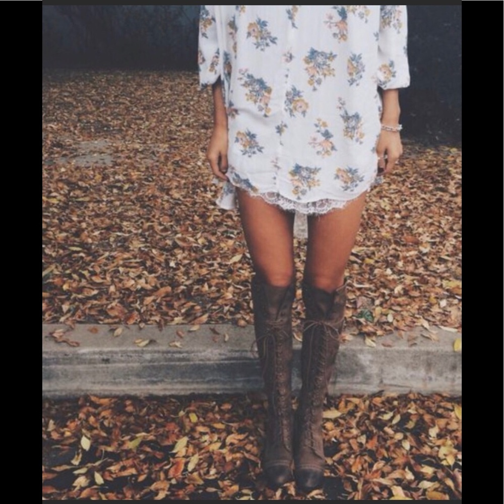 Free People Retro swing tunic dress